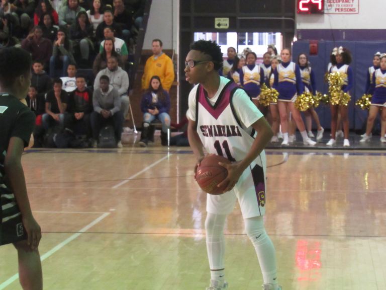 Elmont outduels Sewanhaka 54-43