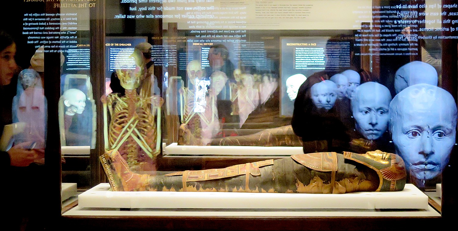 " Mummies," American Museum of Natural History, NYC
