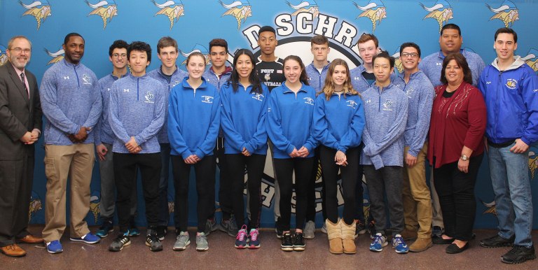 14 Schreiber athletes compete in states, nationals