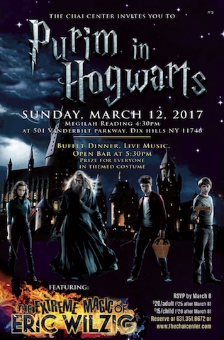 Purim Hogwarts