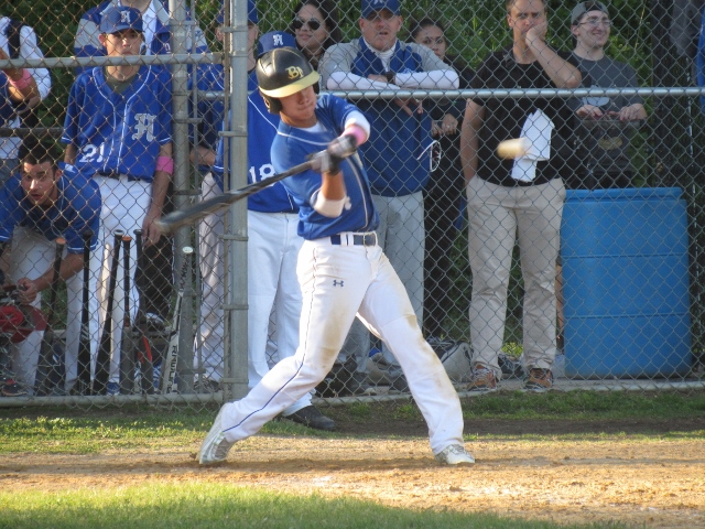 Herricks baseball eliminates Baldwin in Class AA first round 7-4