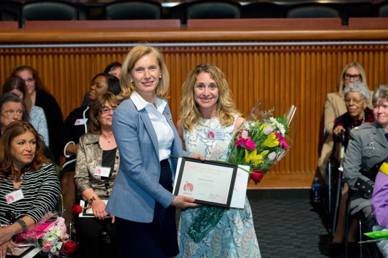 Germain named Woman of Distinction by state Senate Germain named Woman of Distinction by state Senate