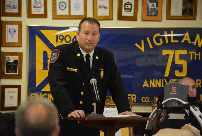 Vigilant Fire Company EMS service celebrated