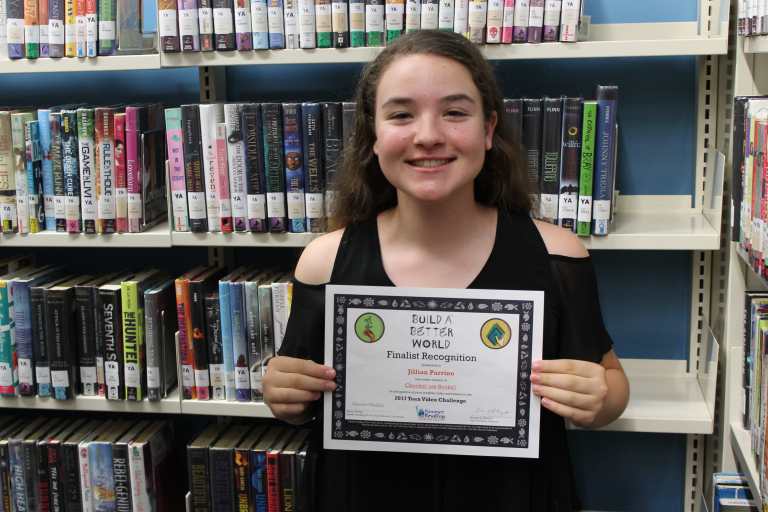Summer reading video by Albertson teen wins award Summer reading video by Albertson teen wins award