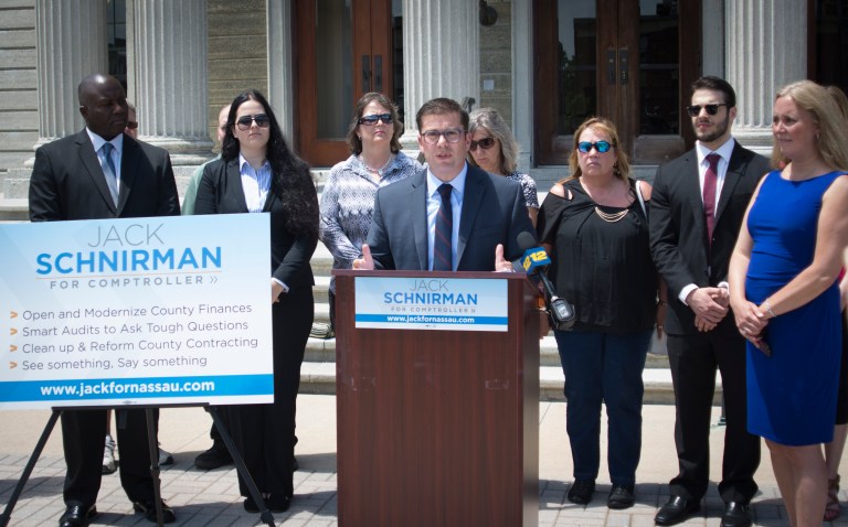 Schnirman outlines plan to fix Nassau County finances Schnirman outlines plan to fix Nassau County finances