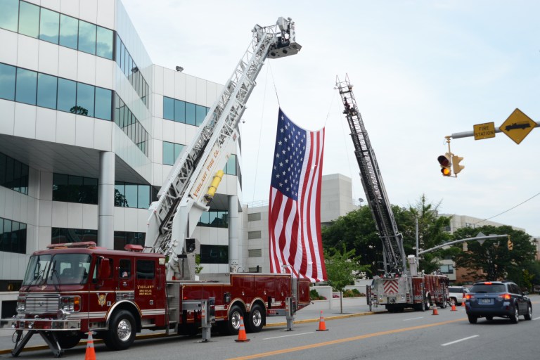 Fire companies remember former Vigilant President Doris Groene