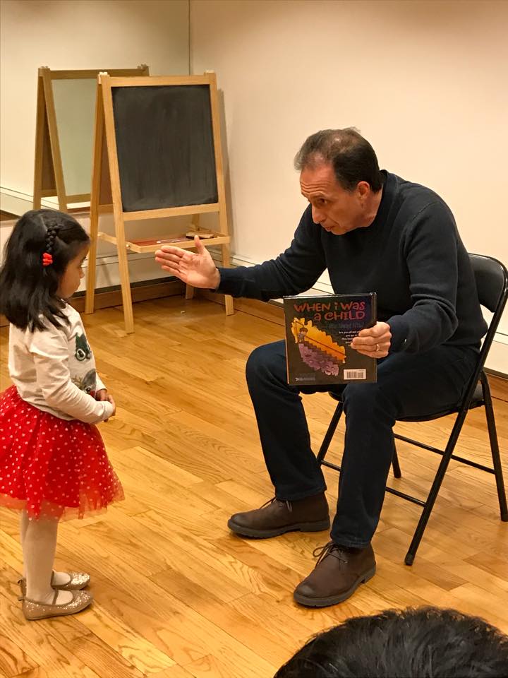 New Hyde Park author reconnects with teacher who inspired him