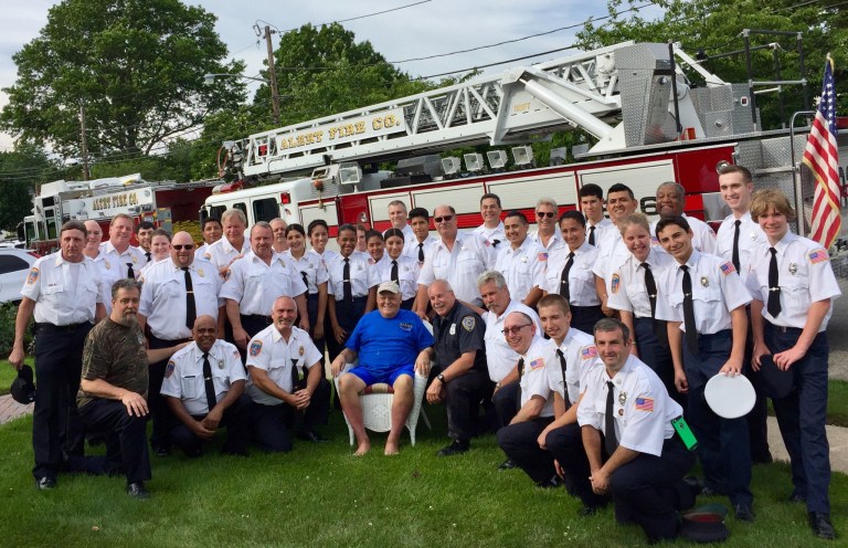 Great Neck Fire company honors 51-year member