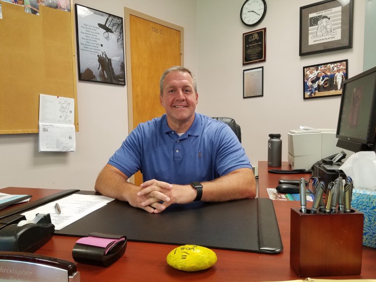 Christopher Gitz, a South High alum, goes back to school as its principal Christopher Gitz, a South High alum, goes back to school as its principal