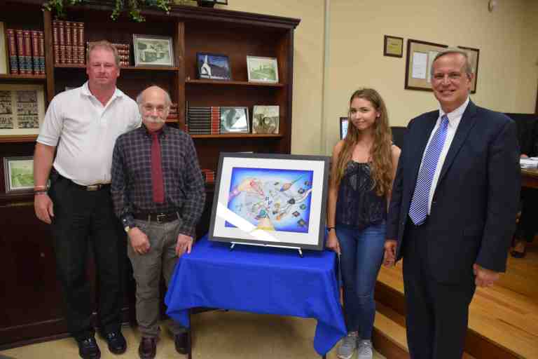 Herricks board recognizes Lewittes’ artistic talent