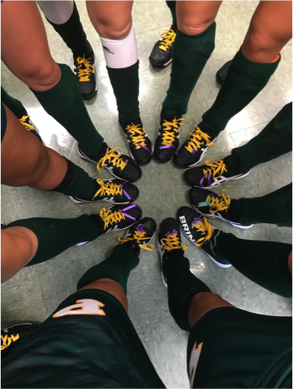 LIU field hockey team laces up for pediatric cancer LIU field hockey team laces up for pediatric cancer