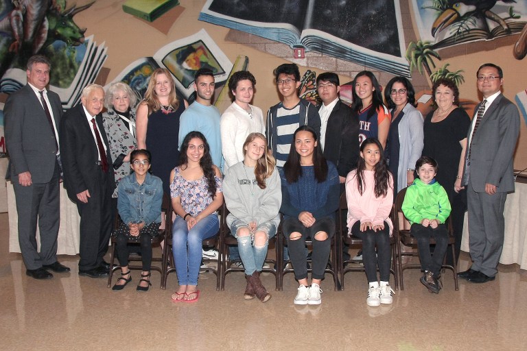 Great Neck student delegates recognized by Board of Education Great Neck student delegates recognized by Board of Education