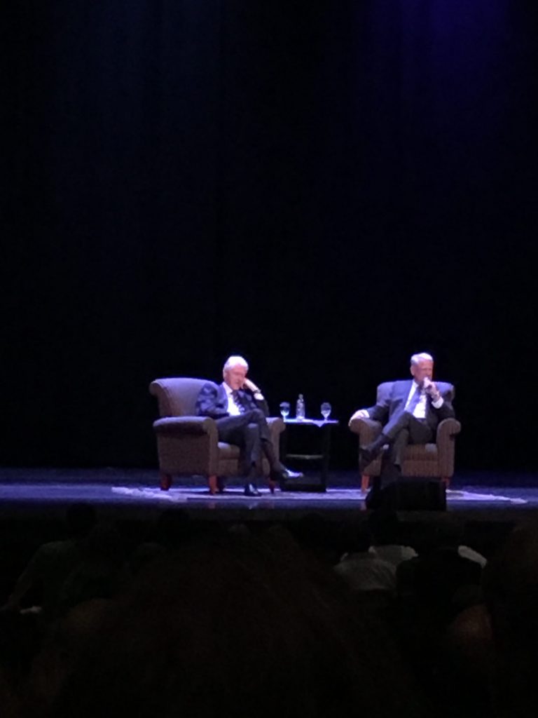 Bill Clinton stresses need for inclusion at LIU