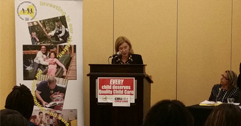 Senator Phillips attends annual CSEA child care providers meeting