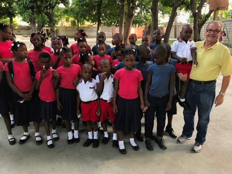 D’Urso returns to Haiti to build classrooms