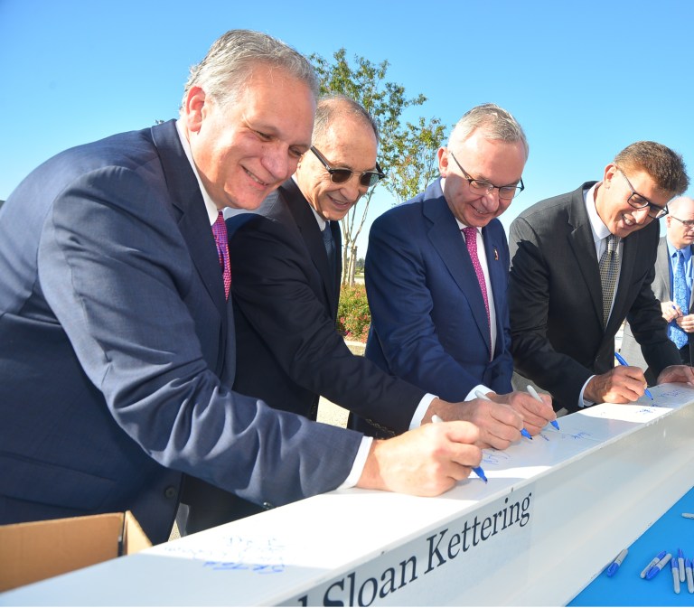Sloan Kettering breaks ground at Nassau Hub Sloan Kettering breaks ground at Nassau Hub