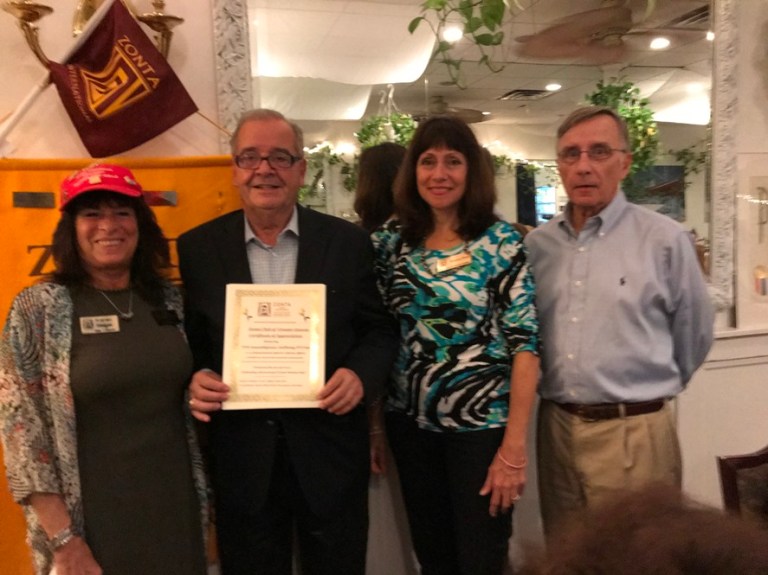 Assemblyman D’Urso honored At Zonta dinner