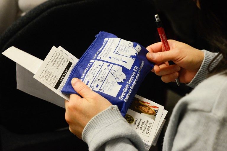 DeRiggi-Whitton, Port police sponsor Narcan training session DeRiggi-Whitton, Port police sponsor Narcan training session