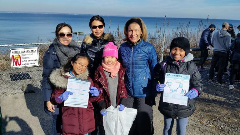 Phillips hosts beach cleanup at Sands Point Preserve Phillips hosts beach cleanup at Sands Point Preserve