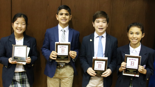 Manhasset students honored at Buckley’s award ceremony