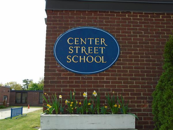 Crossing guard placed at Center Street School Crossing guard placed at Center Street School