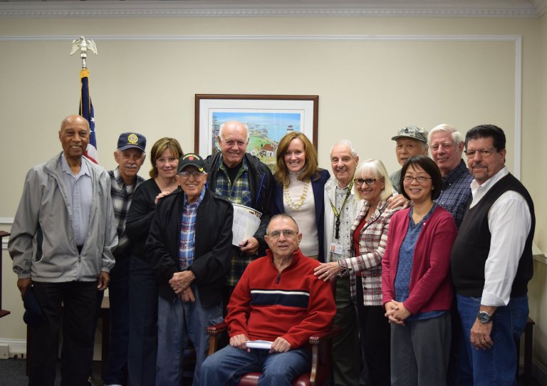 Town welcomes Rice to vets advisory committee meeting