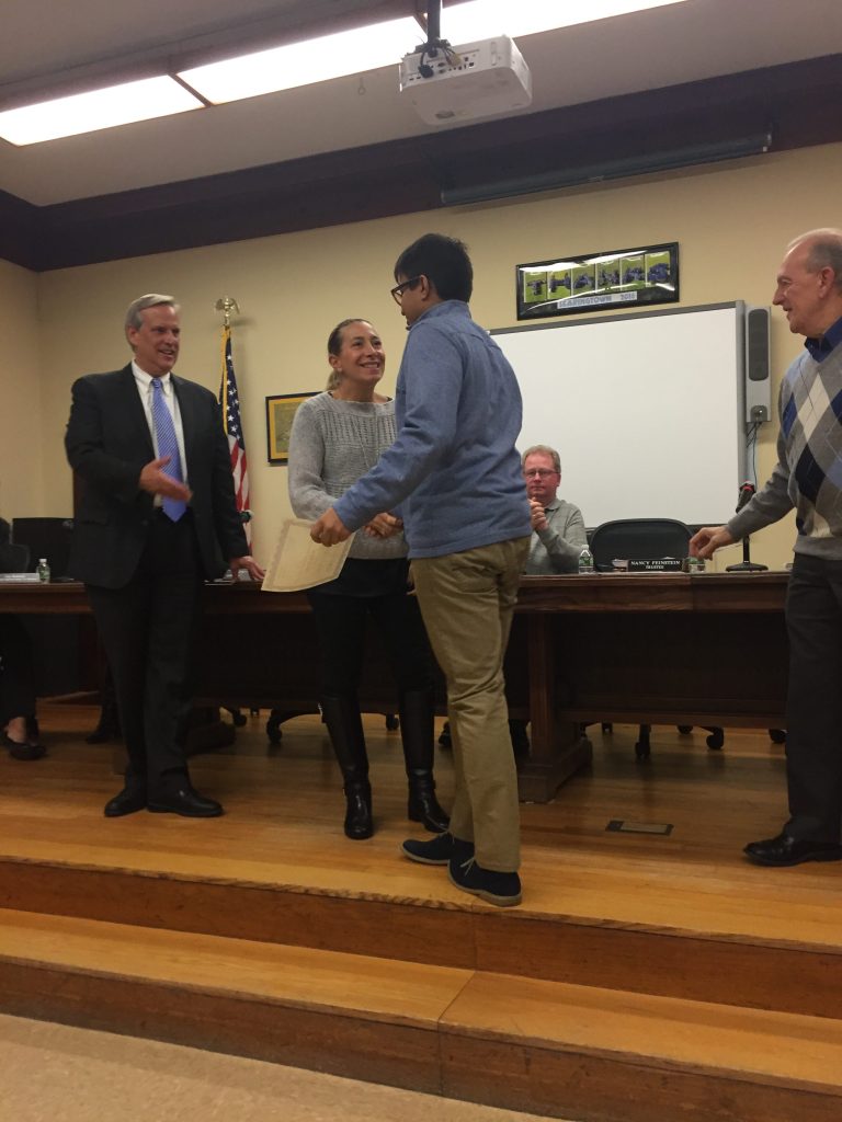 Herricks Board of Education recognizes students for academic achievements