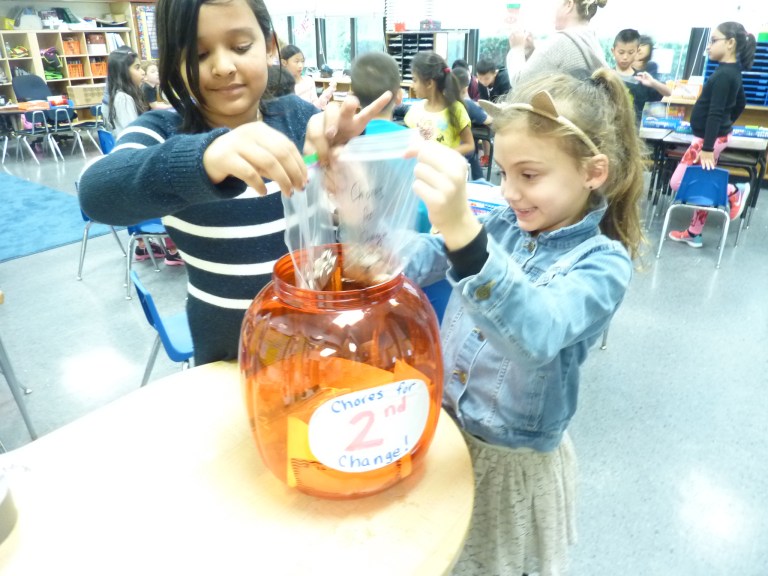 Searingtown School Chores for Change