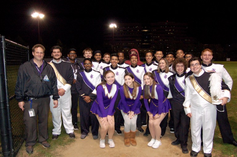 Sewanhaka Marching Band performs at Newsday Festival