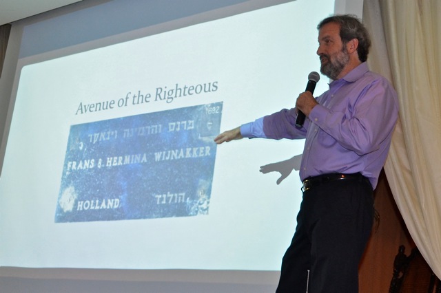 Brounstein shares the story of two Holocaust heroes at Temple Tikvah Brounstein shares the story of two Holocaust heroes at Temple Tikvah