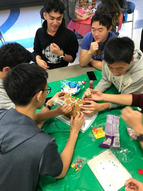 Roslyn High School hosts inaugural Robotics Gingerbread House Building Contest