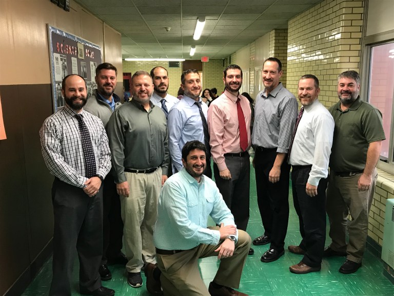 H. Frank Carey faculty participate in No Shave November