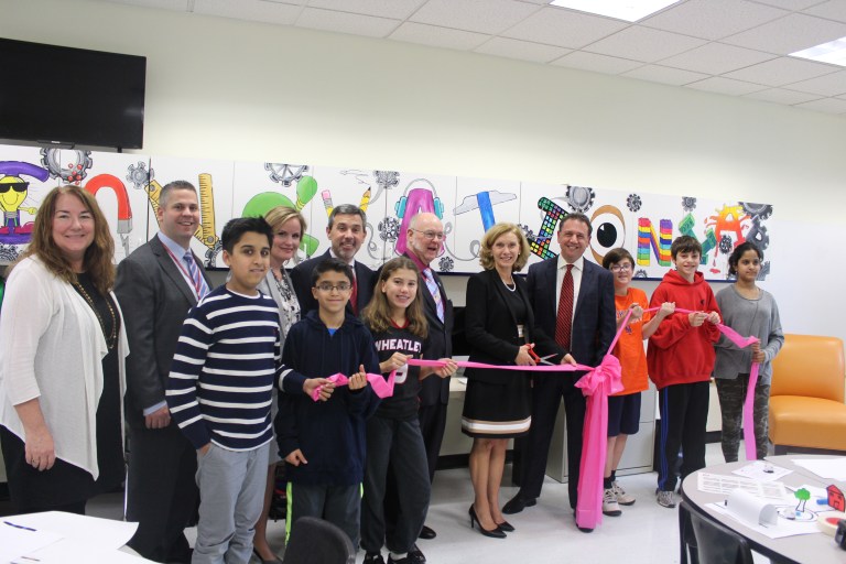 East Williston School District Innovation Lab holds ribbon-cutting