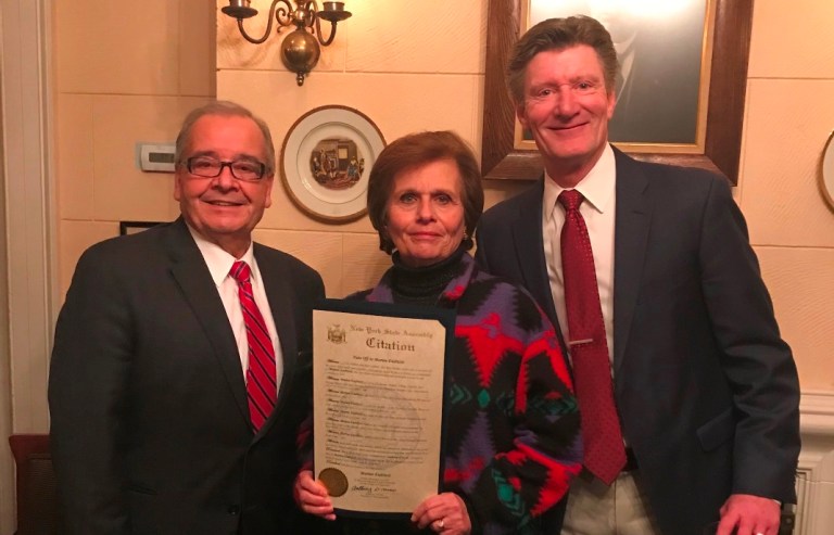 Marion Endrizzi honored at civic association council event Marion Endrizzi honored at civic association council event