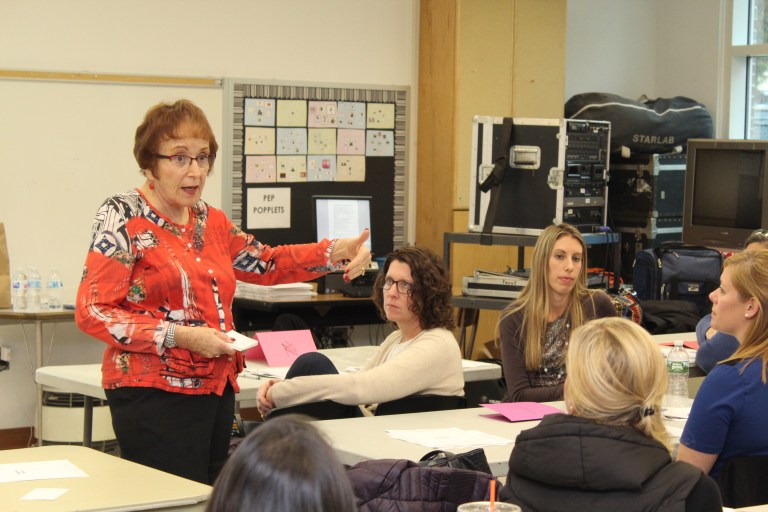 Port teachers do the learning during Election Day workshops