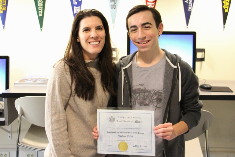 Roslyn senior honored as scholar artist by Long Island Arts Alliance Roslyn senior honored as scholar artist by Long Island Arts Alliance