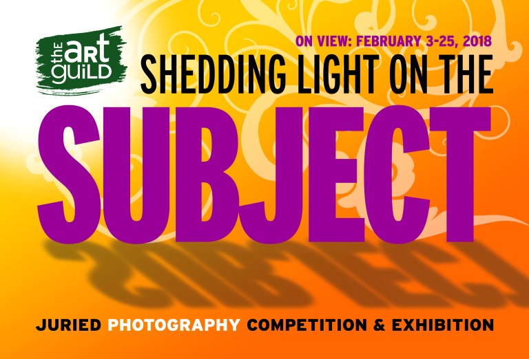 The Art Guild announces ‘Shedding Light on the Subject’ juried exhibit