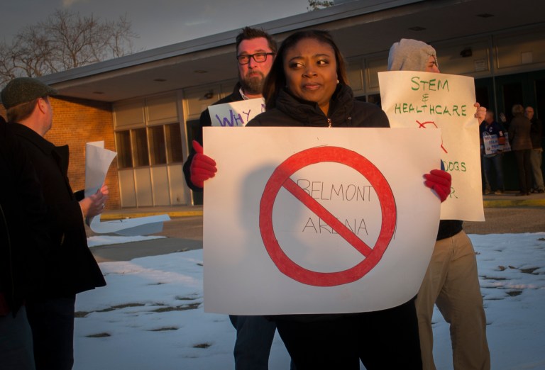Public pleas for ‘real development,’ not arena at Belmont Public pleas for ‘real development,’ not arena at Belmont