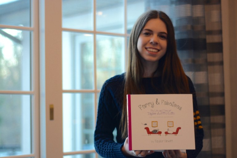 Port teen writes books for a cause
