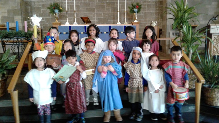 Preschoolers Re-Create the Nativity in Annual Pageant