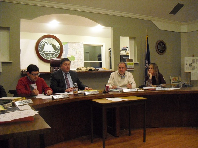 Roslyn Harbor trustees discuss new laws for tree removal, sidewalks