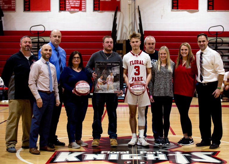 Floral Park’s Fox hits 1,000th point