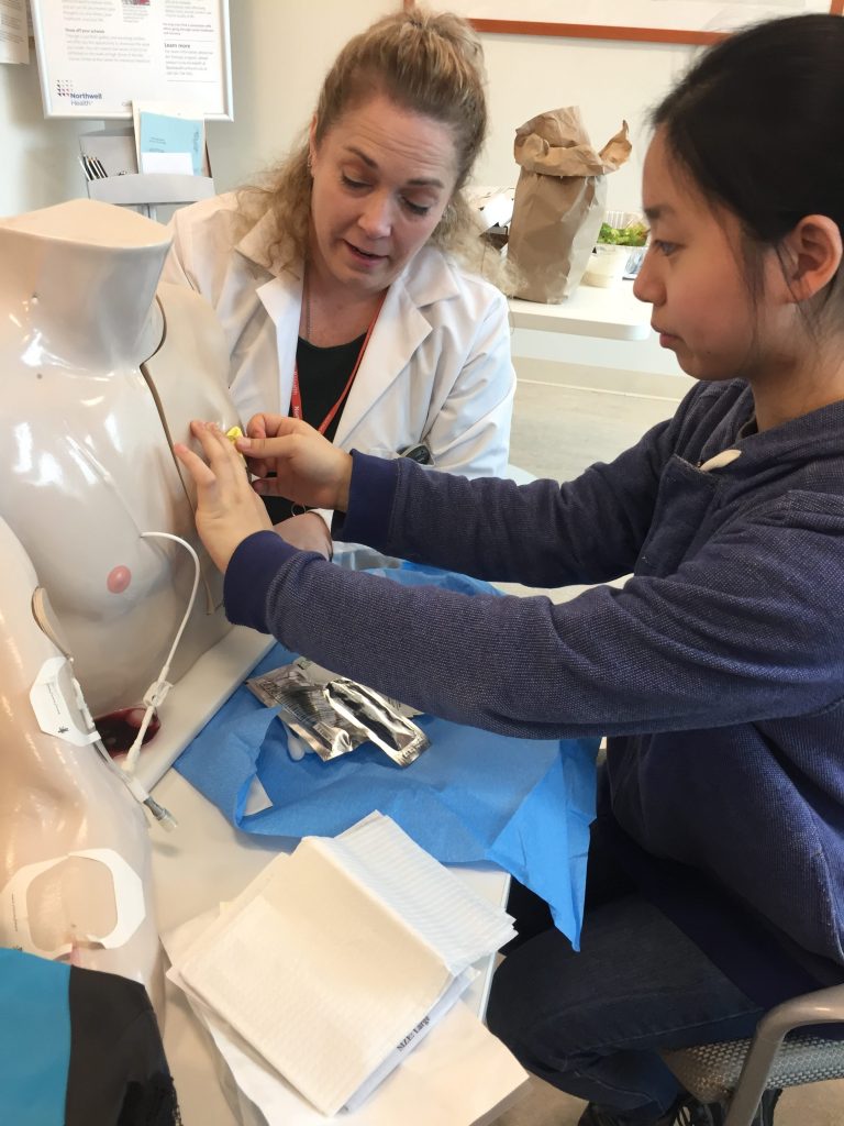 Herricks High School students explore healthcare careers Herricks High School students explore healthcare careers