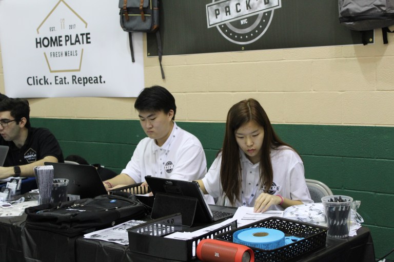North Shore students present virtual businesses at expo