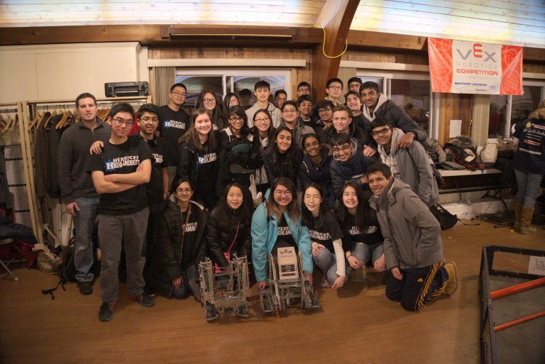 Herricks robotics teams kick off competition season