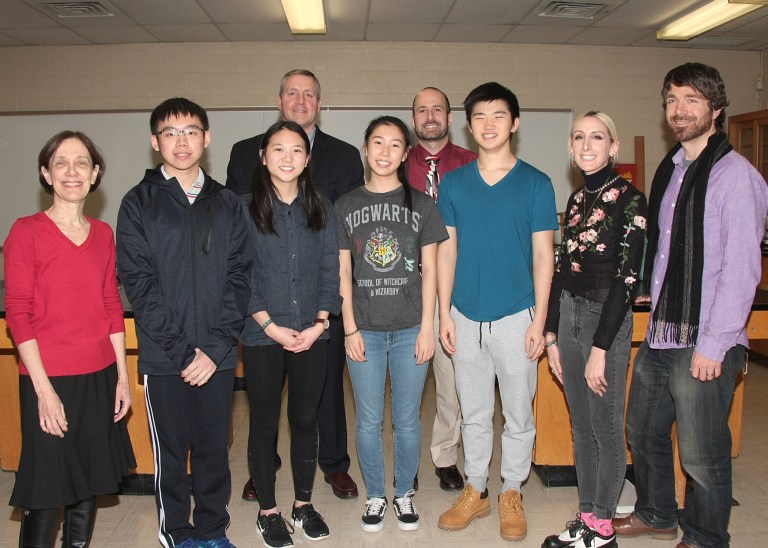 South High Regeneron scholars study cancer treatment, clean water, science of the universe