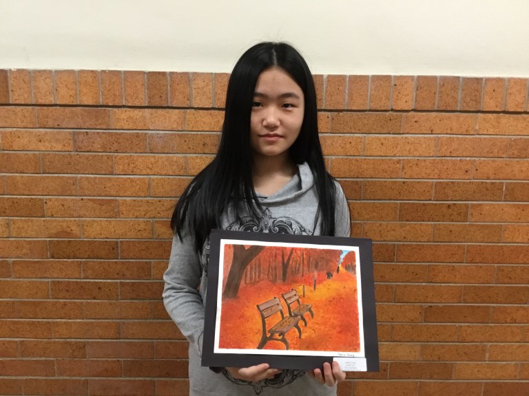 Sewanhaka freshman named art contest finalist Sewanhaka freshman named art contest finalist