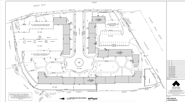 Development eyed for Millbrook Court apartments near Clover Drive Development eyed for Millbrook Court apartments near Clover Drive