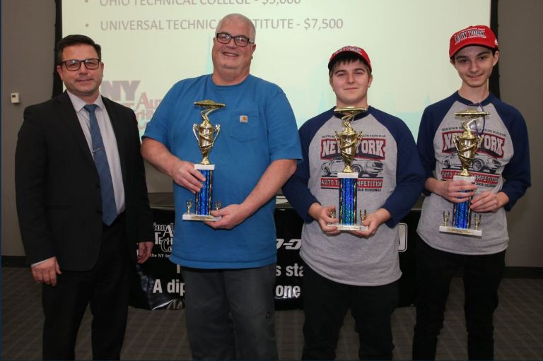 Sewanhaka students excel at automotive competition