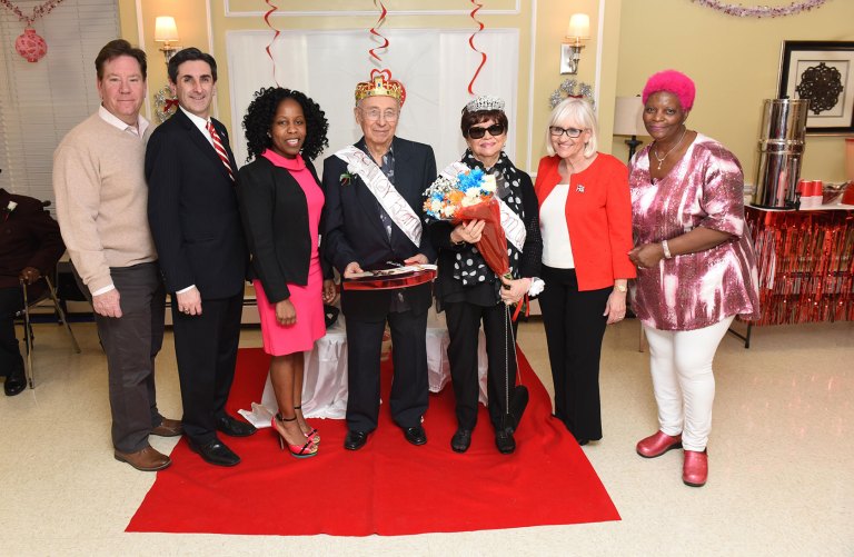 Town officials help celebrate Valentine’s Day Town officials help celebrate Valentine’s Day